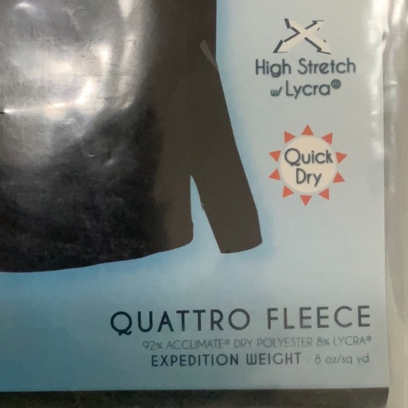 PolarMax (4.0) QUATTRO FLEECE CREW  BASELAYER - Black - Picture 9 of 14